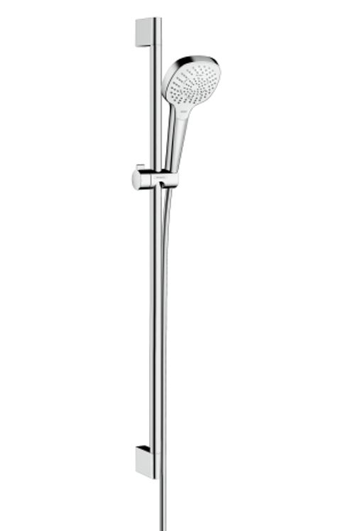 Hansgrohe-HG-Brausenset-Croma-Select-E-Multi-EcoSmart-Unica-900mm-weiss-chrom-26591400 gallery number 1